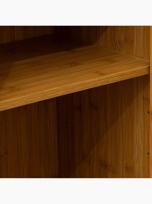 Etagère salle de bain Sicela en bambou - L. 33 x H. 80 cm - Marron - Kiabi