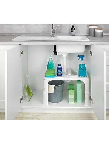 Etagère universelle Multi-Flex en Polypropylène - Blanc