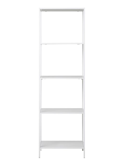 Étagère Vita - Étagère, 5 étagères, cadre blanc 51x35x170 cm - Kiabi