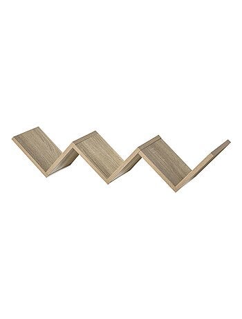 Etagères murale flottante - design contemporain en V - kit fixation inclus