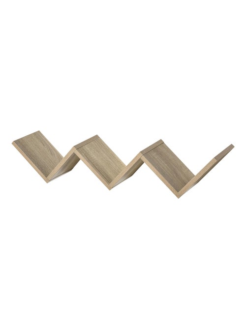 Etagères murale flottante - design contemporain en V - kit fixation inclus - Kiabi
