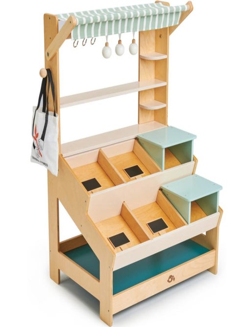 Étal de marché en bois - Kiabi