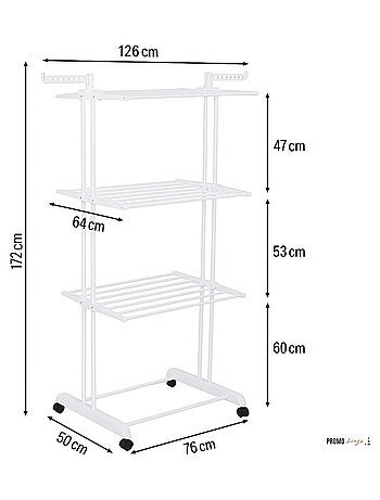 Étendoirs Métal PROMO LINGE