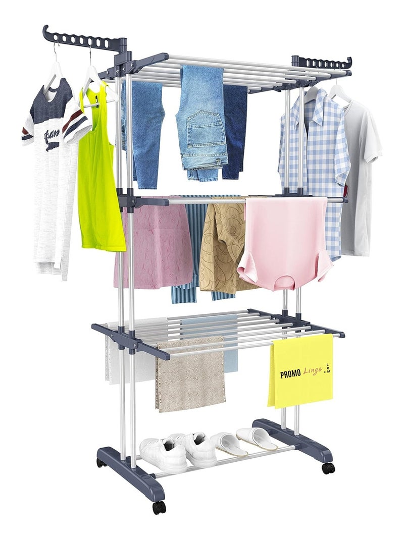 Étendoirs métal promo linge Gris - Kiabi
