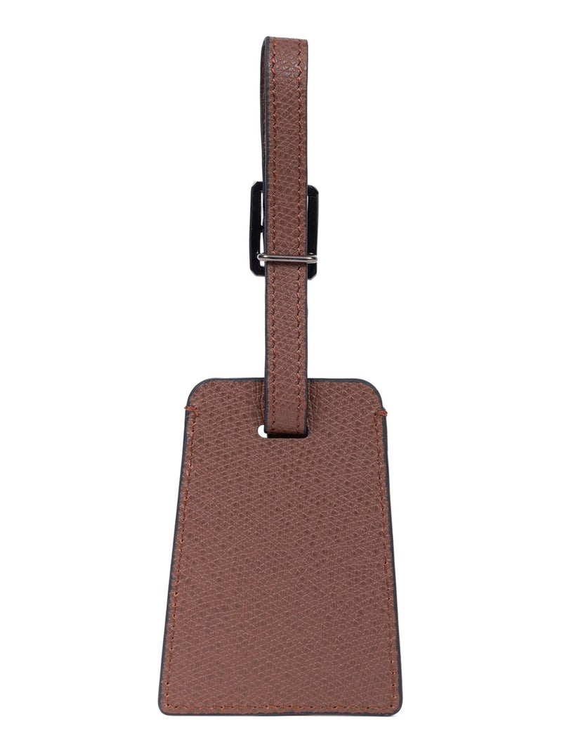 Étiquette de bagage  Cuir DANDY Marron - Kiabi