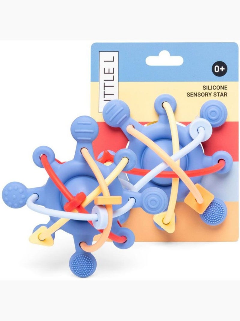 Étoile sensorielle en silicone Bleu - Kiabi