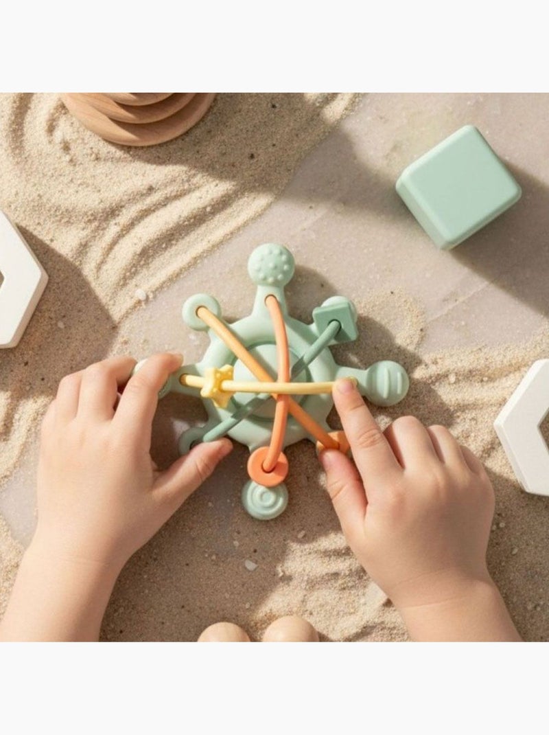 Étoile sensorielle en silicone Vert - Kiabi