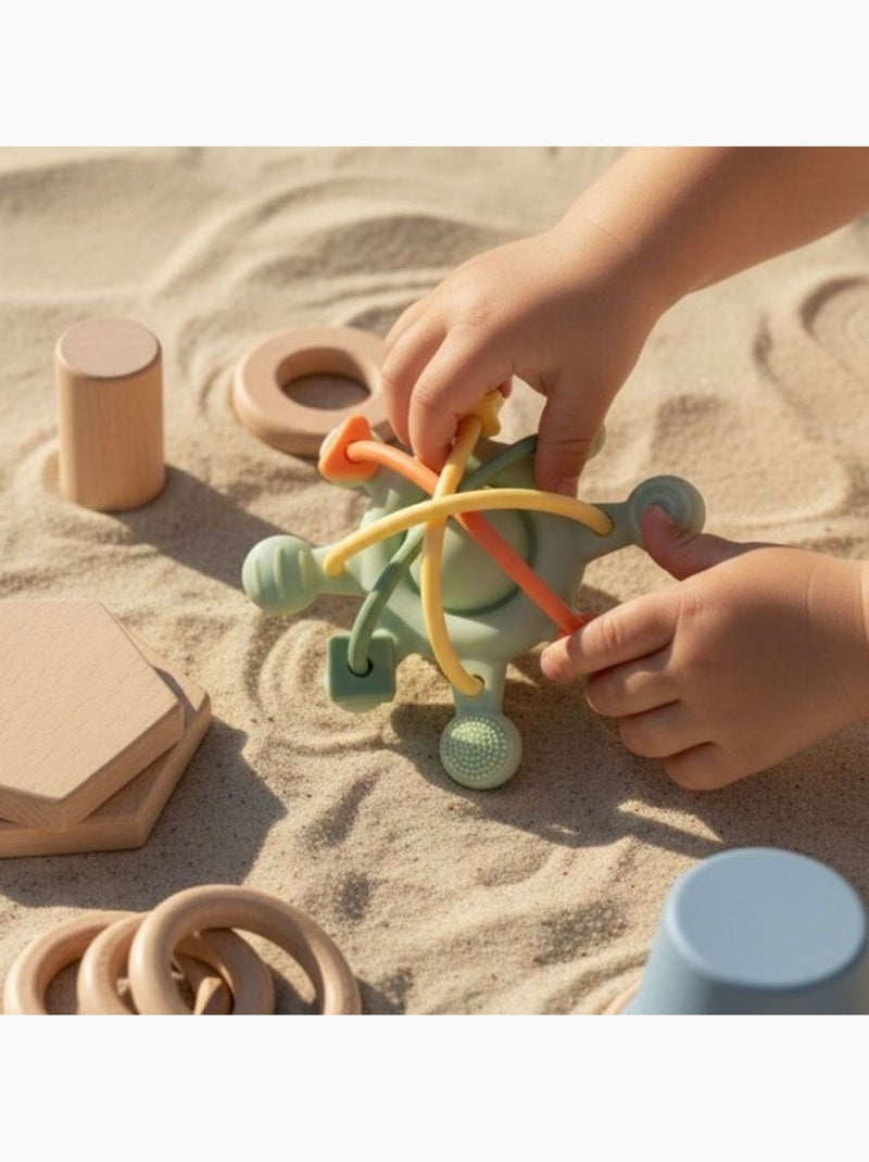 Étoile sensorielle en silicone Vert - Kiabi
