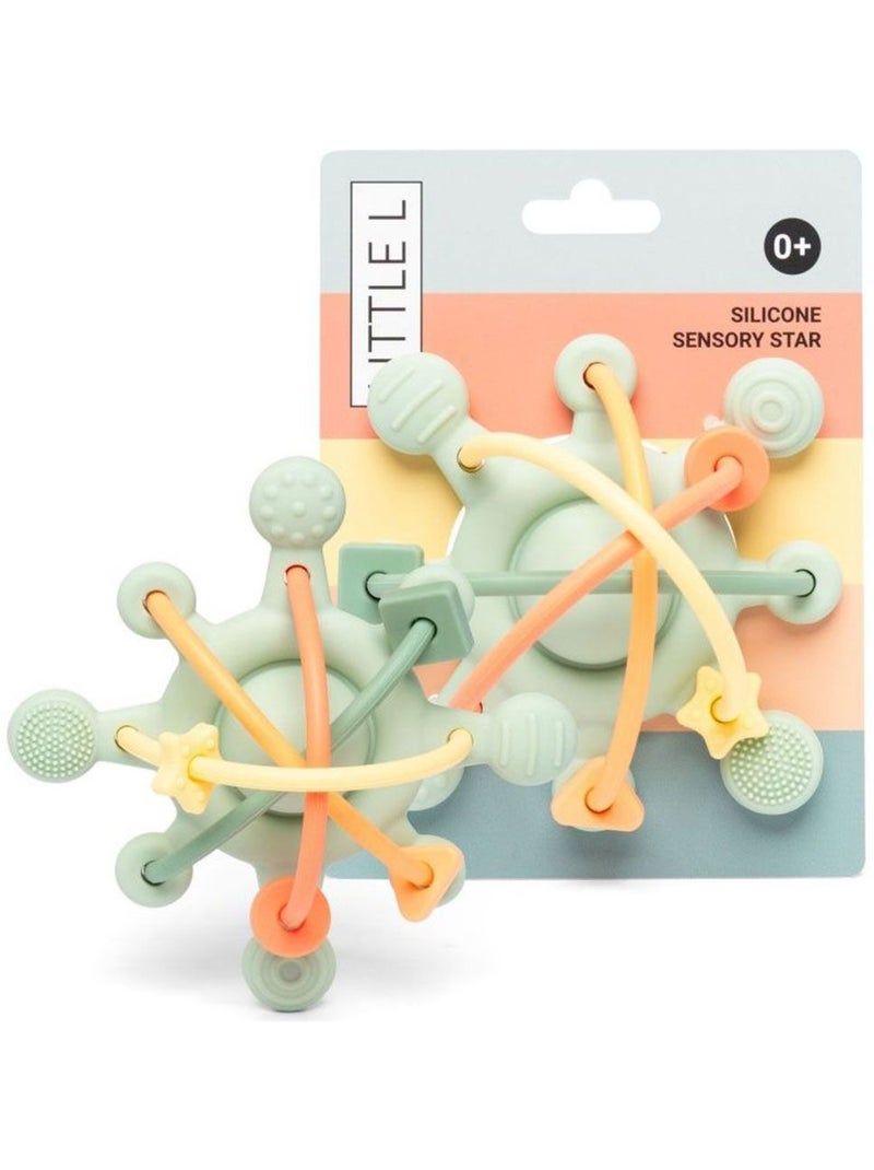Étoile sensorielle en silicone Vert - Kiabi