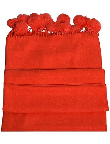 Etole chale à pompons