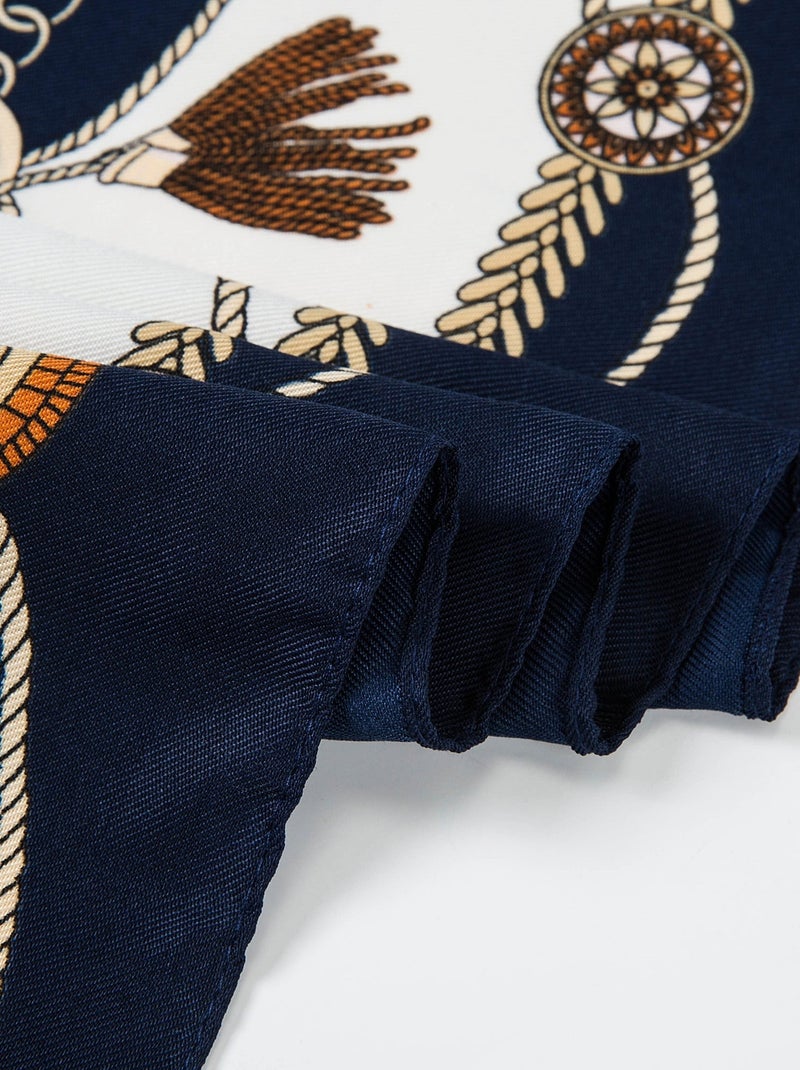 Étole coton Navy Blue Athéna Bleu marine - Kiabi