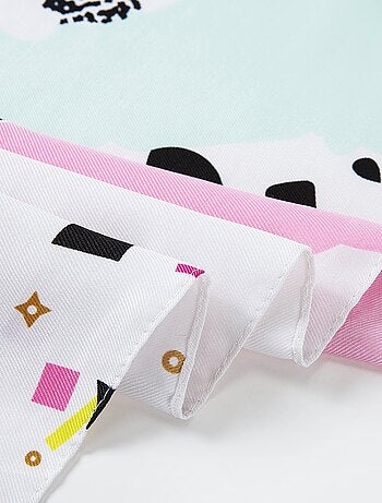 Étole coton Patch Print Athéna