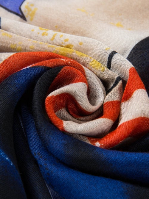 Étole coton Red Blue US Athéna - Kiabi