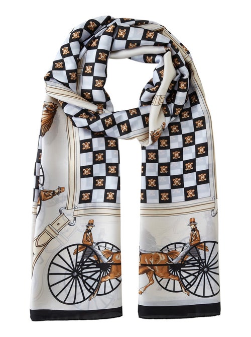 Etole de soie Carrozza Regale - Kiabi