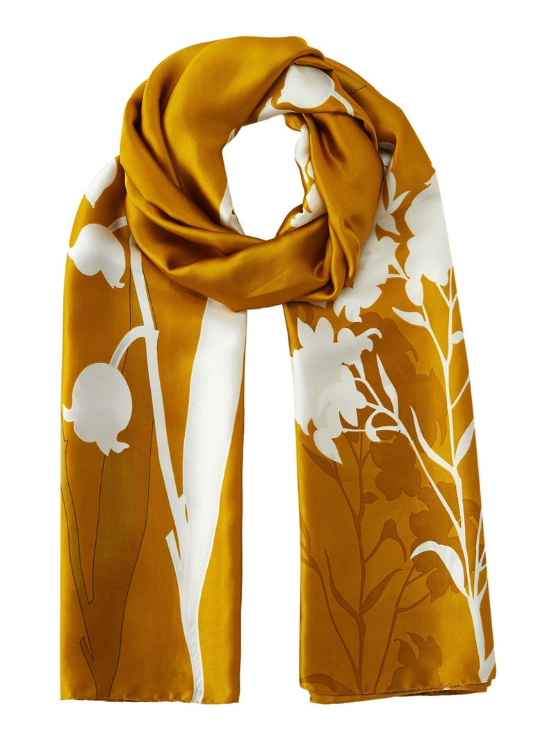 Etole de soie Fiore d'Oro Or - Kiabi