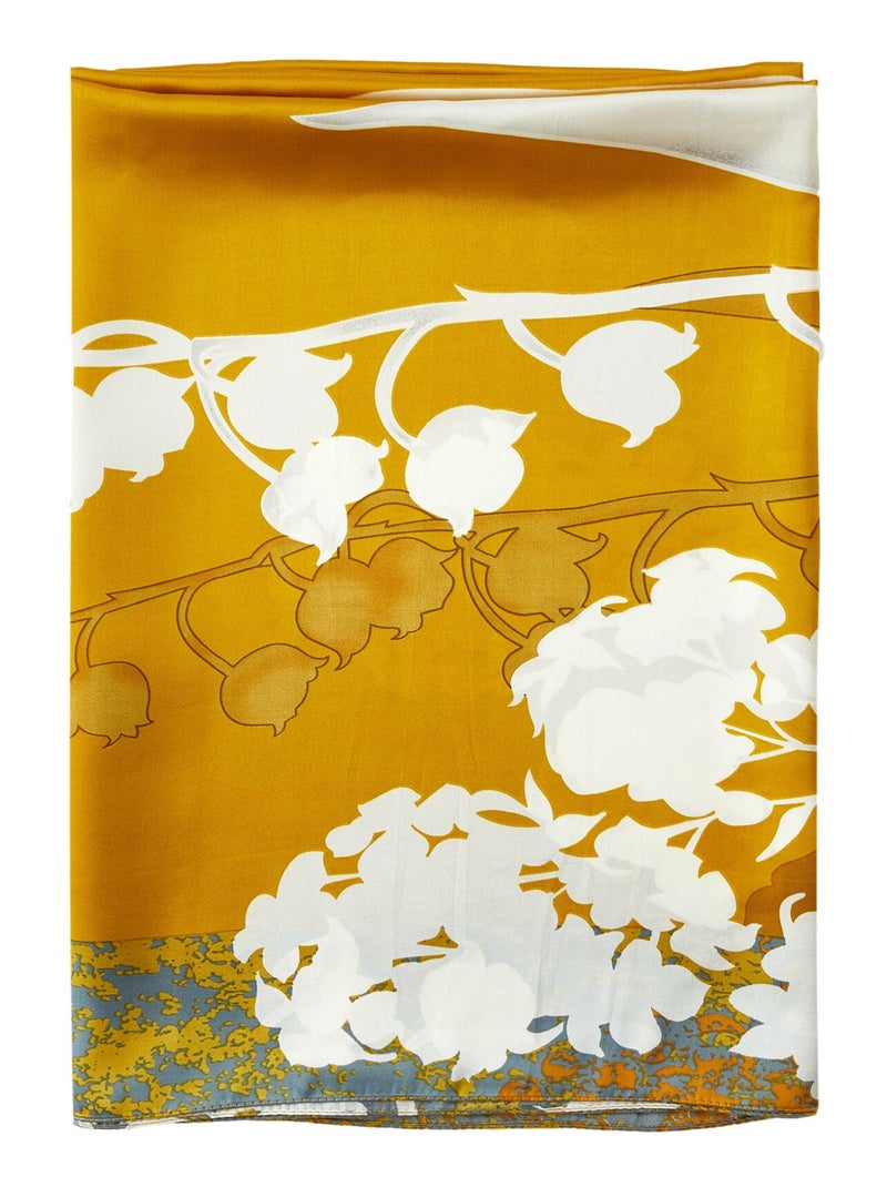 Etole de soie Fiore d'Oro Or - Kiabi