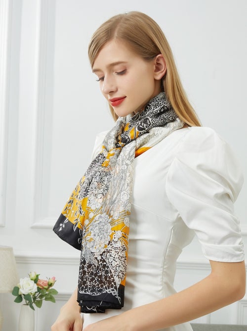 Etole de soie Flora Vivace - Kiabi