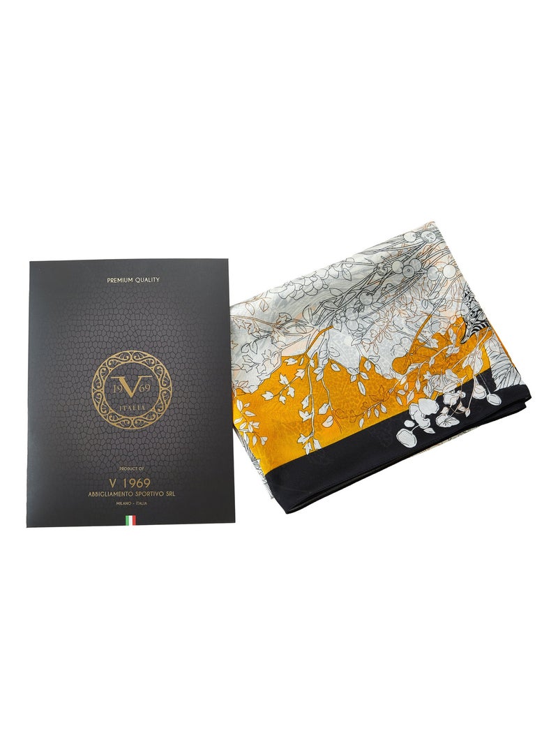 Etole de soie Flora Vivace Jaune - Kiabi