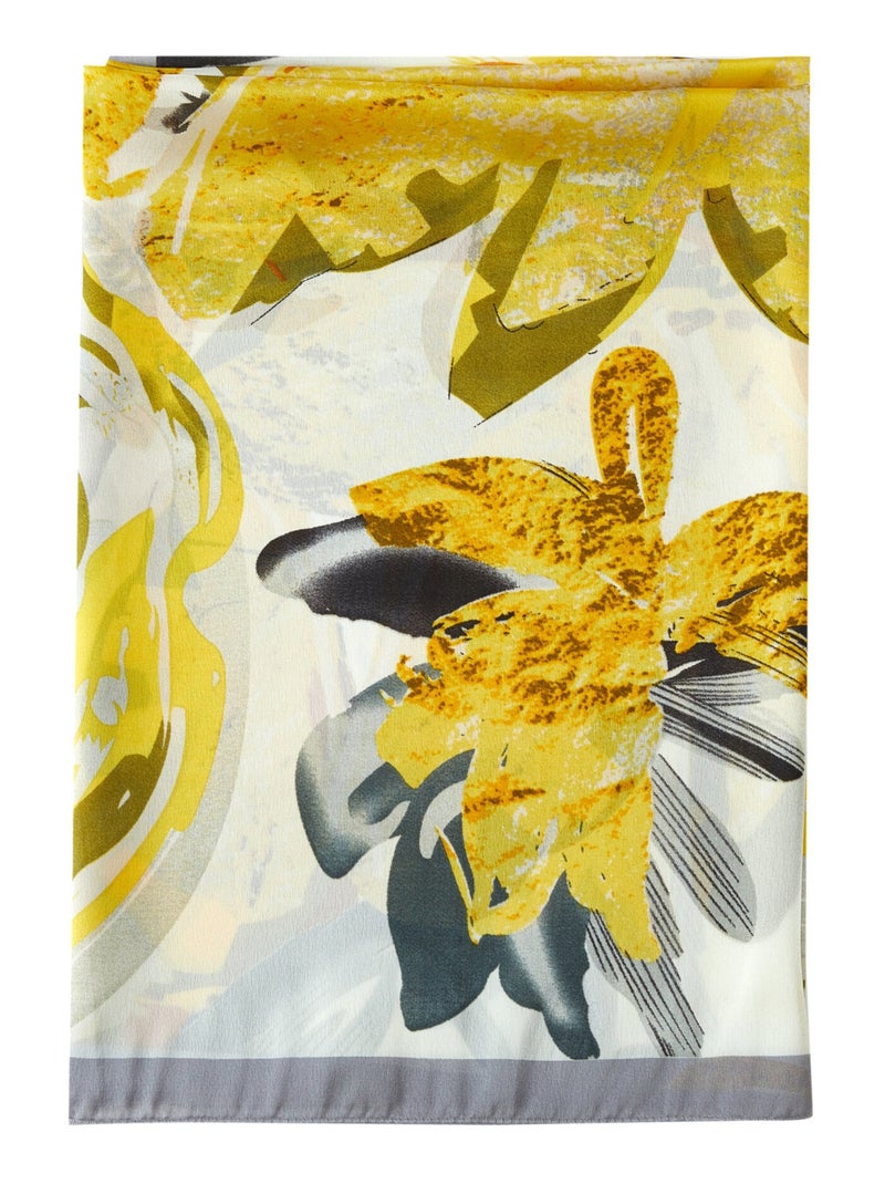 Etole de soie Girasole Jaune - Kiabi