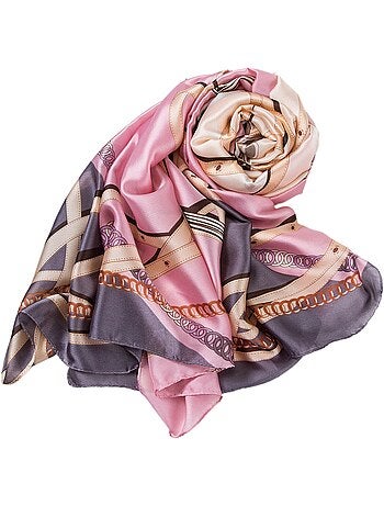 Étole de Soie Light Pink Florina