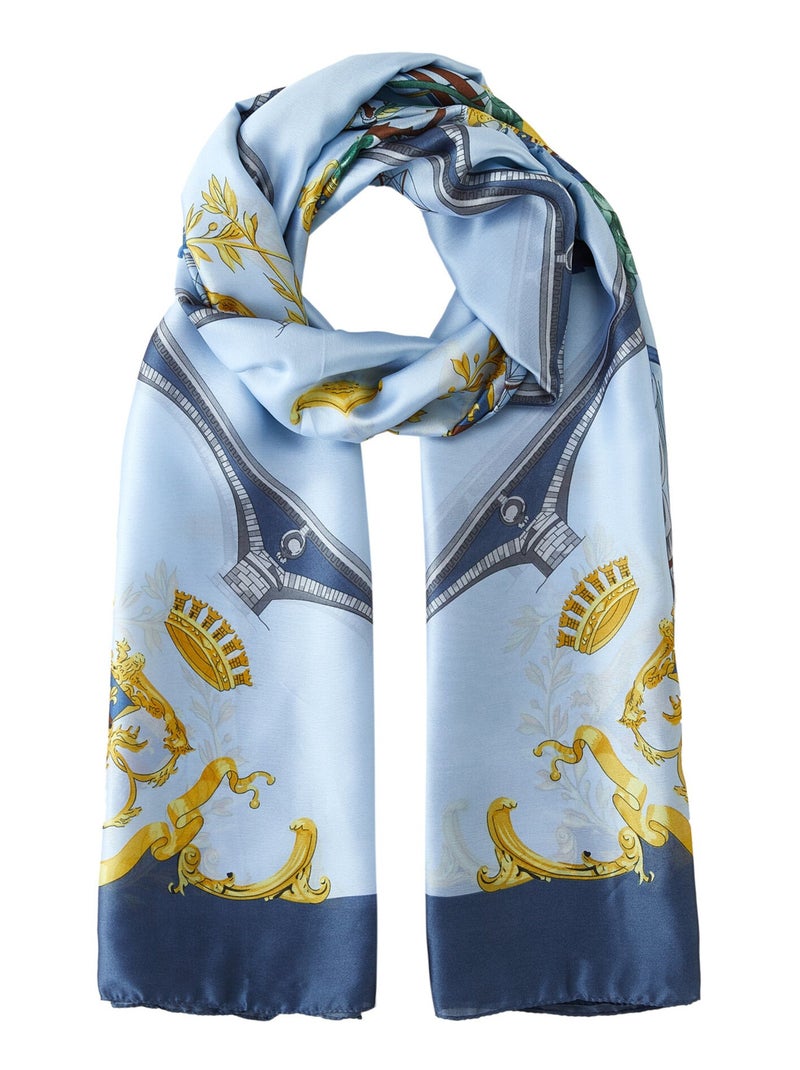 Etole de soie Marina Eleganza Rose - Kiabi