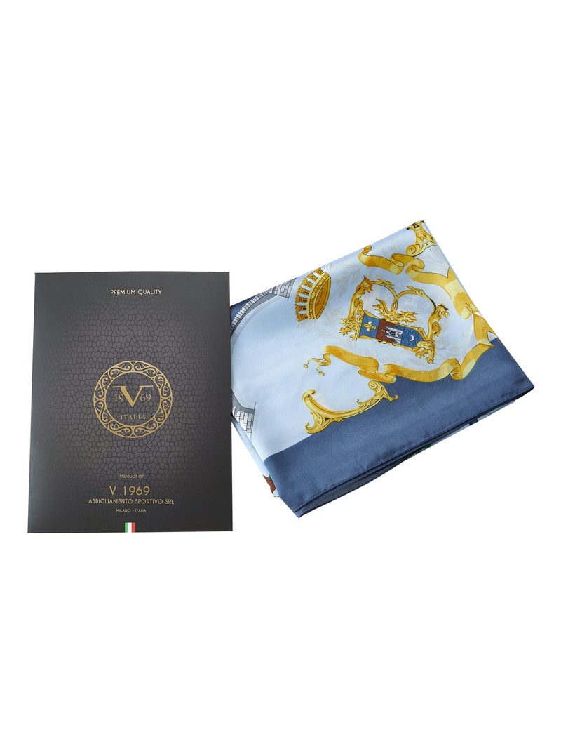 Etole de soie Marina Eleganza Rose - Kiabi