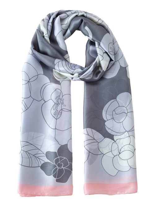 Etole de soie Rosa Nebbia - Kiabi