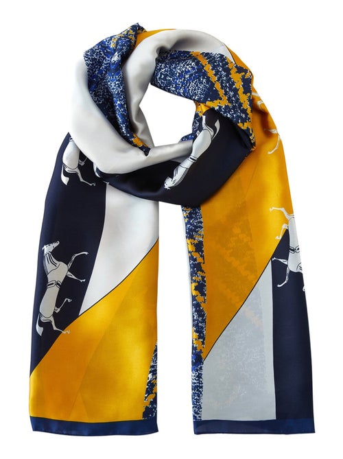 Etole de soie Vivace Patchwork - Kiabi