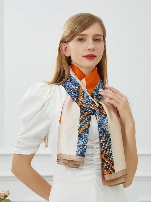 Etole de soie Vivace Patchwork - Kiabi