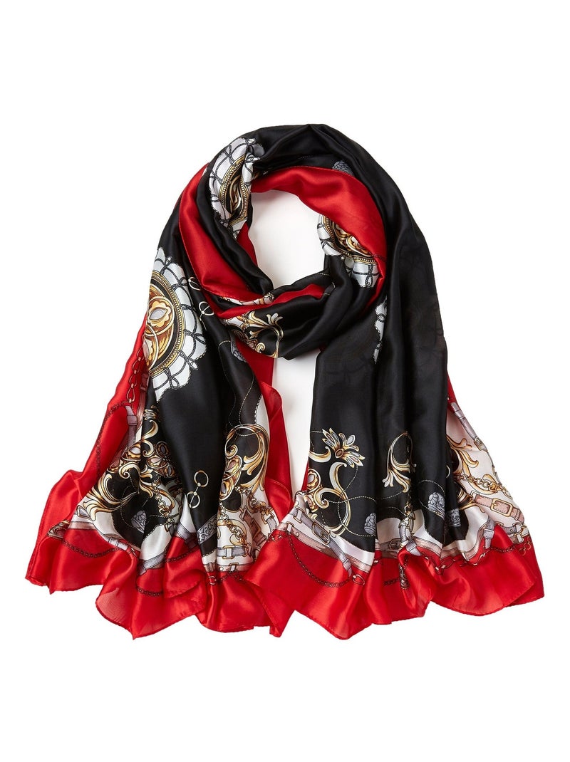 Etole Soie Finechain Bleu marine - Kiabi