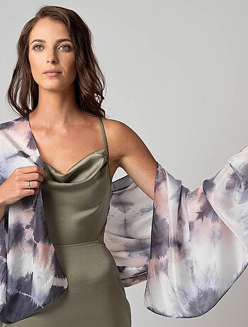 Etole Soie Tie Dye Hana - 100% Soie VietNam