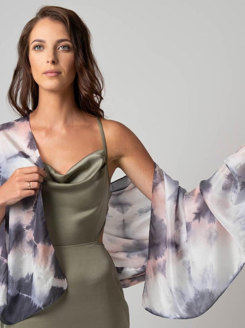 Etole Soie Tie Dye Hana - 100% Soie VietNam - Kiabi