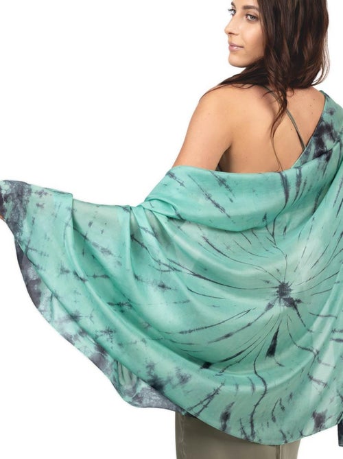 Etole Soie Tie Dye Noy - 100% Soie VietNam - Kiabi