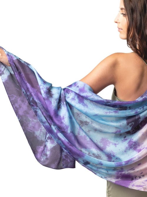 Etole Soie Tie Dye Nubia - 100% Soie VietNam - Kiabi