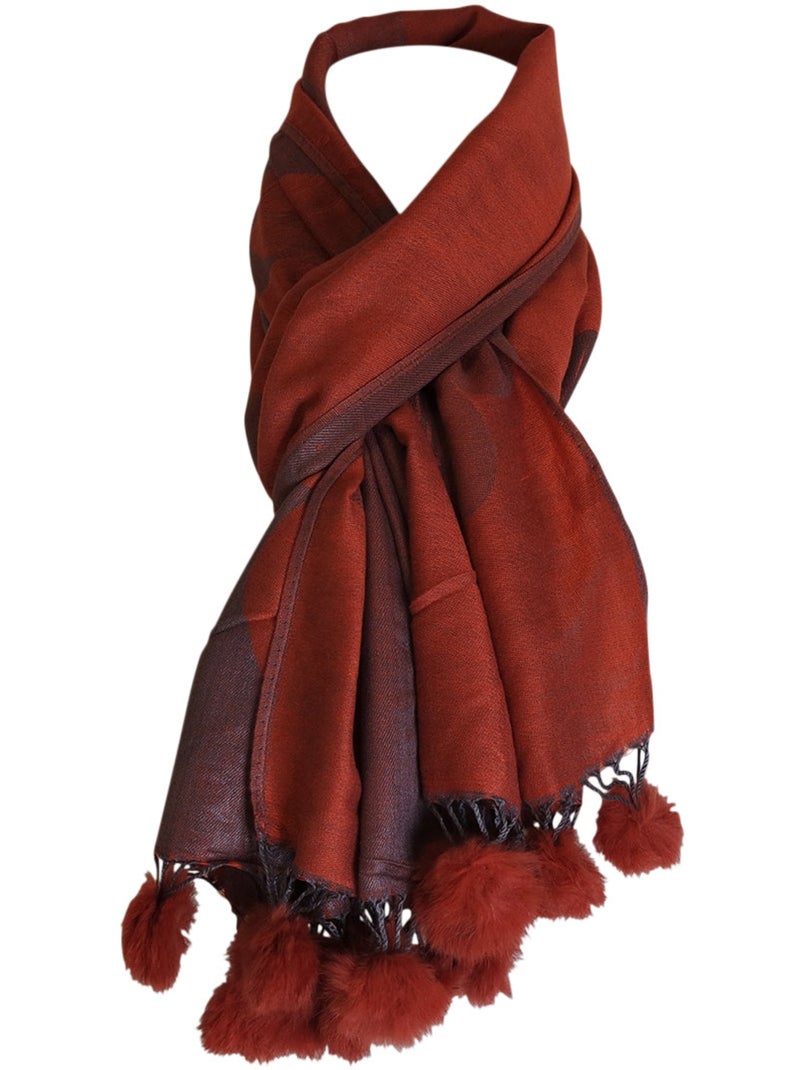 Etole style pashmina TIMEA Orange - Kiabi