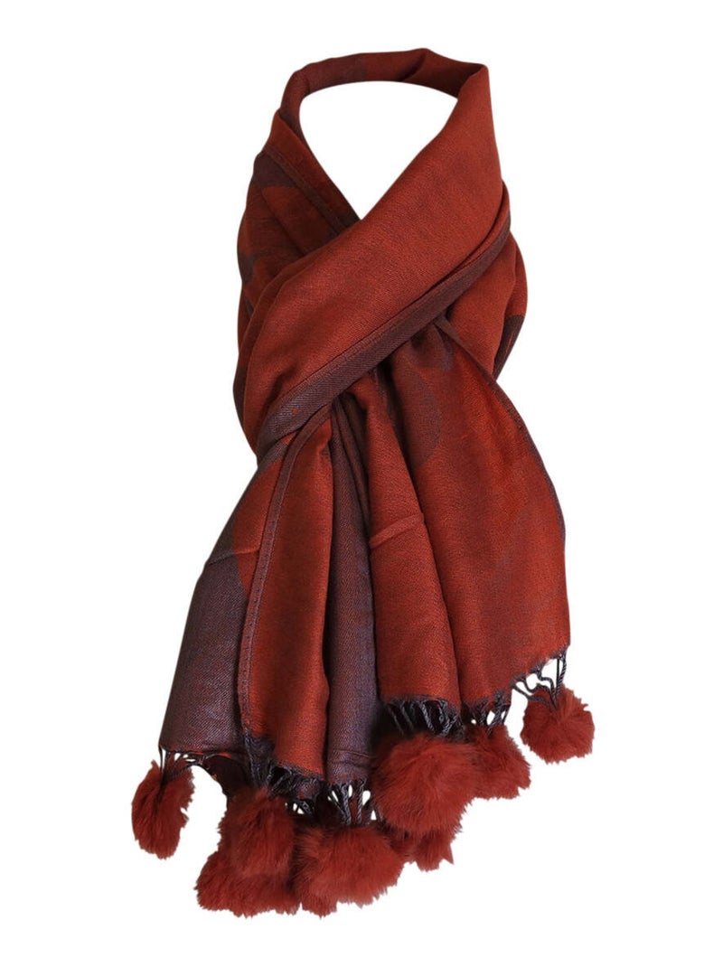 Etole style pashmina TIMEA Orange - Kiabi