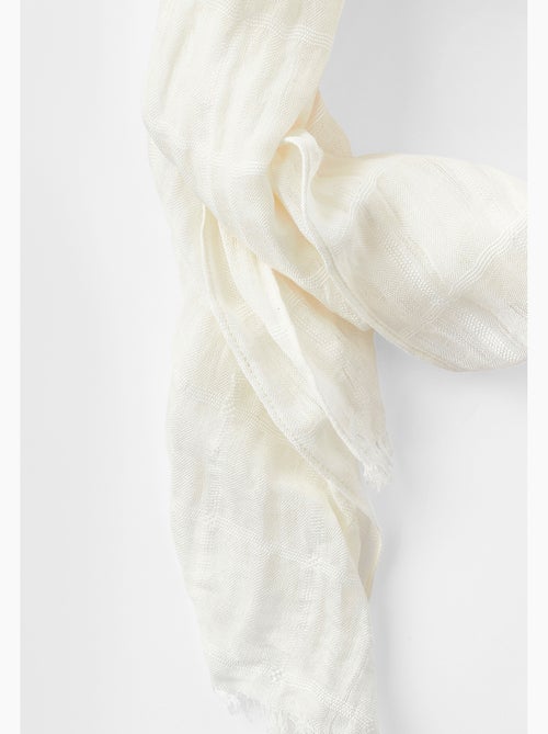 Etole tissu effet carreaux - Damart - Kiabi