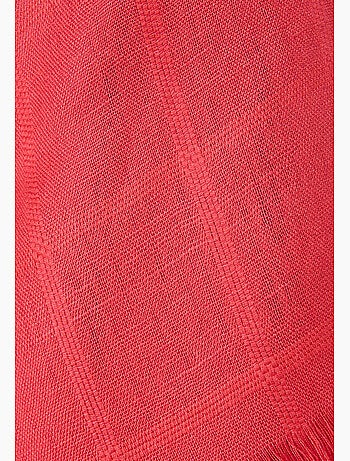 Etole tissu effet carreaux - Damart
