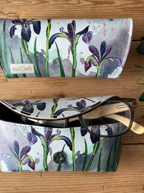 Étui à lunettes Iris et Libellule par Alex Clark - Kiabi Étui à lunettes Iris et Libellule par Alex Clark - Kiabi