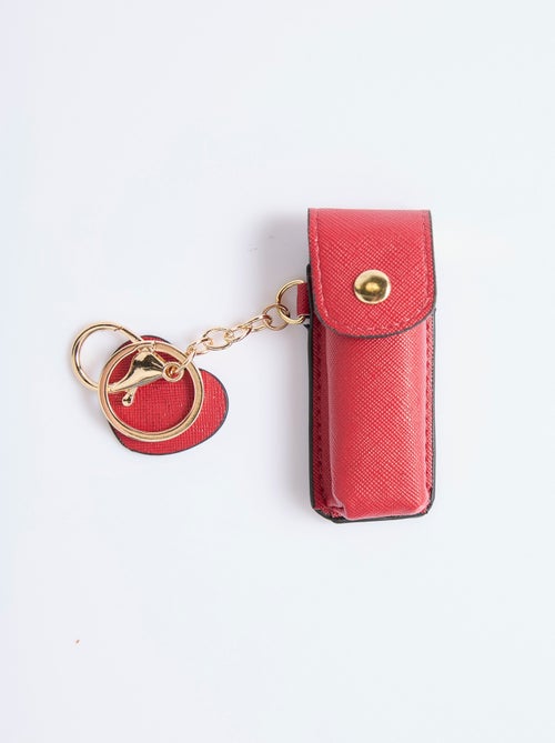 Étui à rouges à lèvres, imitation Saffiano - Kiabi