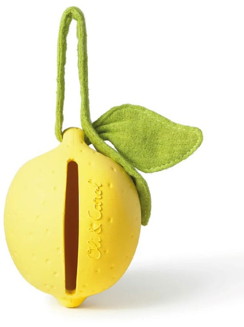 Etui à sucette en caoutchouc 100% naturel Lou le Citron - Kiabi