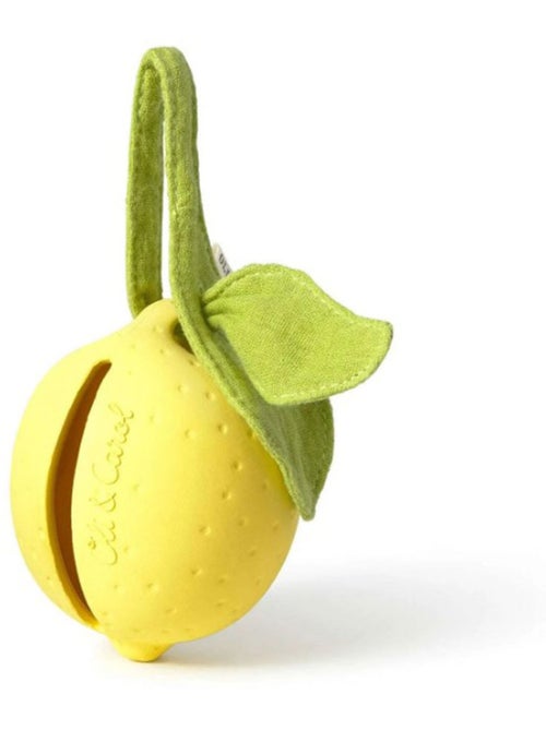 Etui à sucette en caoutchouc 100% naturel Lou le Citron - Kiabi