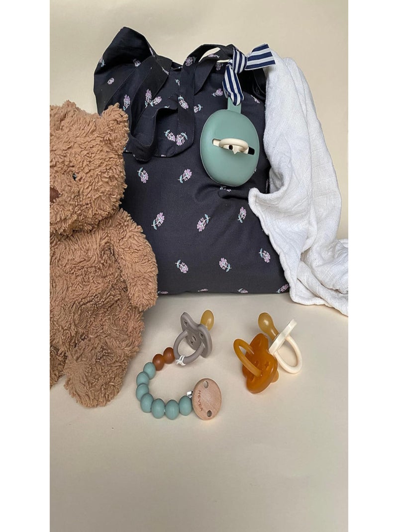 Etui à tétines en caoutchouc naturel Vert - Kiabi