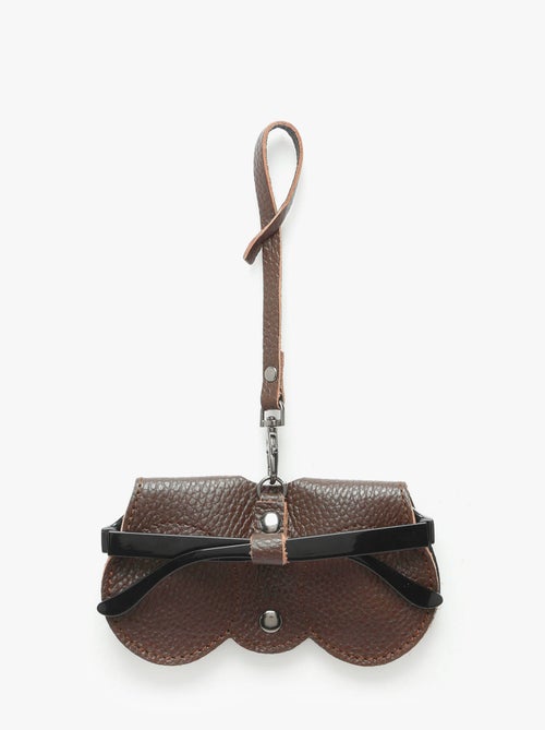 Étui Lunettes Cuir Milano Cuir De Vachette - Kiabi