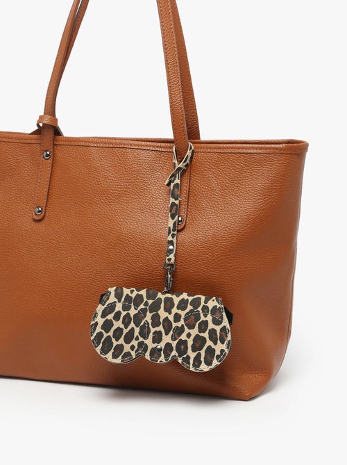 Étui lunettes velvet leopardo cuir milano cuir de vachette - Kiabi Étui lunettes velvet leopardo cuir milano cuir de vachette - Kiabi
