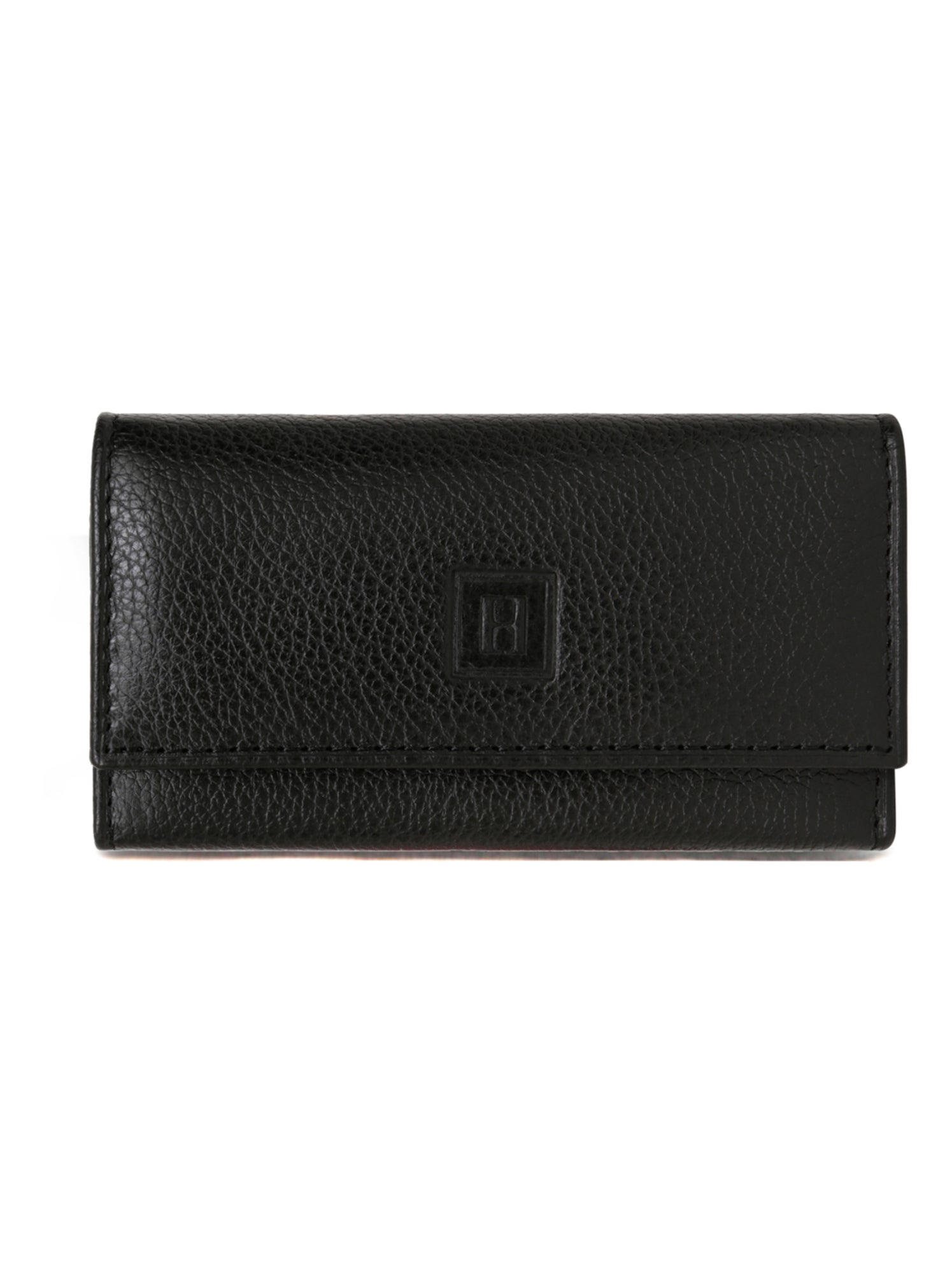 Porte-clés 2 Volets En Cuir Hexagona - Collection Confort - Pour Femme - Coloris Taupe - 7