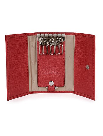 Étui porteclés 2 volets Cuir CONFORT