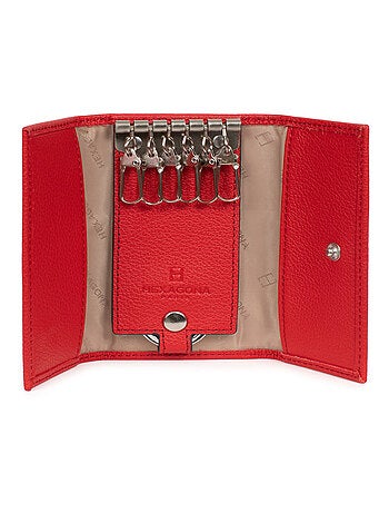 Étui porteclés 2 volets Cuir CONFORT