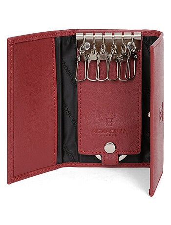 Étui porteclés 2 volets Cuir SOFT