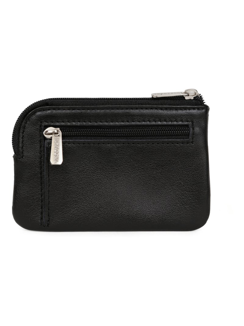 Étui porteclés  Cuir SOFT Noir - Kiabi